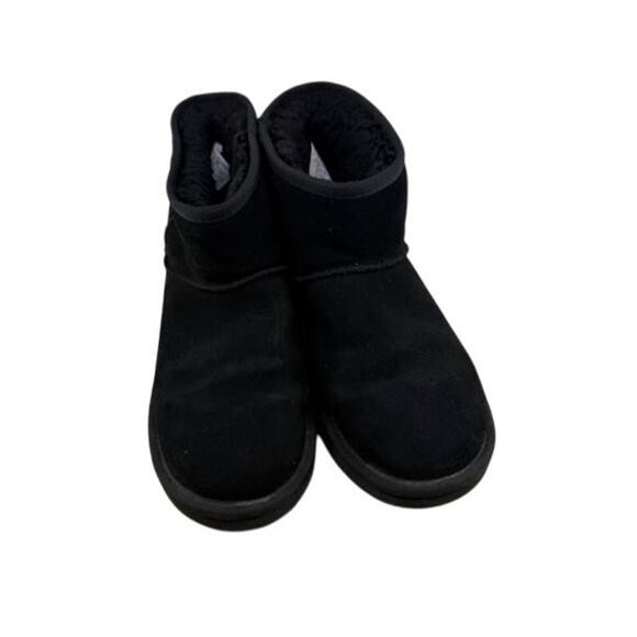 Koolaburra by UGG Koola Mini II Boots Suede Pull-On 1114851 Black Womens Size 7 - Picture 1 of 7